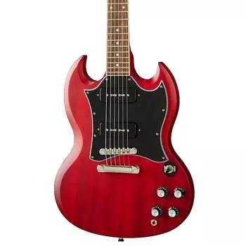 Epiphone SG Classic Worn P-90s - Worn Cherry