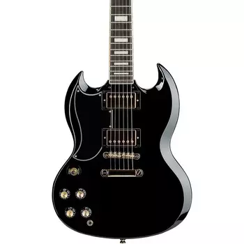 Epiphone SG Custom Леворукая электрогитара черного цвета