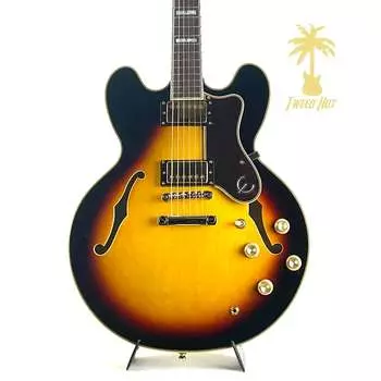 Epiphone Sheraton II Pro с грифом из палисандра Vintage Sunburst Sheraton II Pro with Rosewood Fretboard