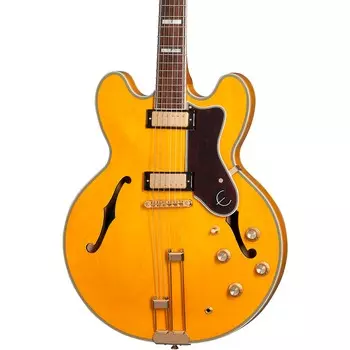 Epiphone Sheraton Полуполая электрогитара Natural