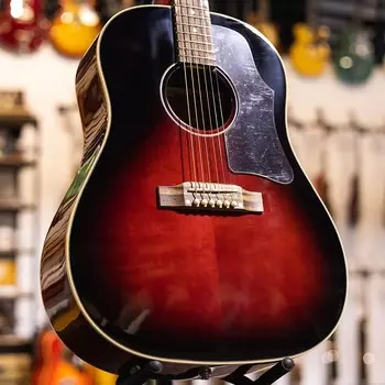 Epiphone Slash J-45 Dreadnought Acoustic/Electric - Vermillion Burst в жестком футляре EISLASHJ45VMNH3