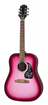 Epiphone Starling Dreadnought Acoustic Ярко-розовый жемчуг EASTAR HPPCH1
