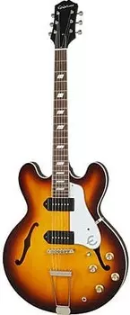 Epiphone USA Casino Hollowbody Guitar Vintage Burst с футляром ESECA00 VBNH1