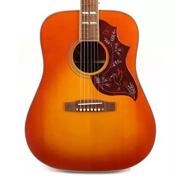 Epiphone вдохновлен Gibson Hummingbird Acoustic-Electric Aged Cherry Sunburst Gloss Epiphone Inspired by Gibson Hummingbird -Electric Gloss