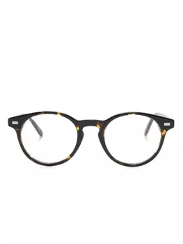 Epos очки Conrad в круглой оправе, коричневый