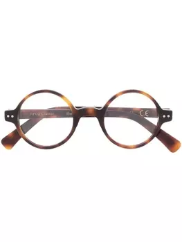 Epos очки Palladio в круглой оправе, коричневый