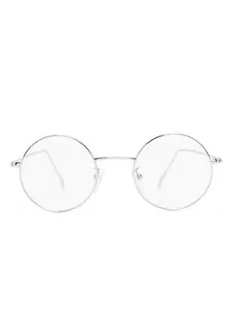 Epos очки в круглой оправе, серебристый