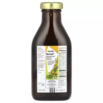 Epresat, Жидкая мультивитаминная и травяная добавка, 8,5 жидких унций (250 мл) Floradix