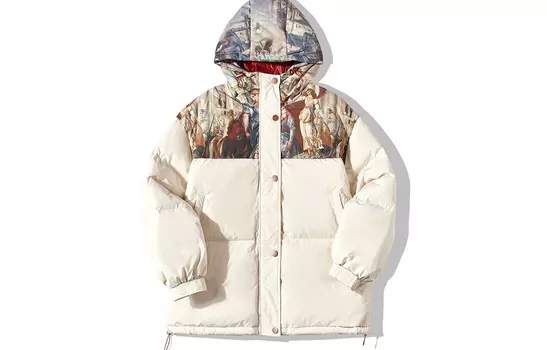 Eptison Woman Женская стеганая куртка, молочный