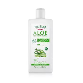 Equilibra Aloe Moisturizing Shampoo увлажняющий шампунь с алоэ 250мл