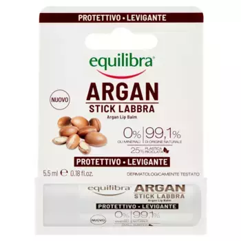 Equilibra Argan Lip Stick 5,5 мл защищает губы от холодного ветра и жары
