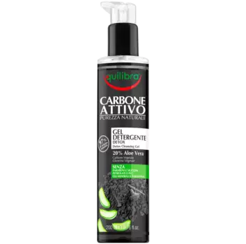 Equilibra Carbone Attivo гель для умывания лица с активированным углем, 200 мл