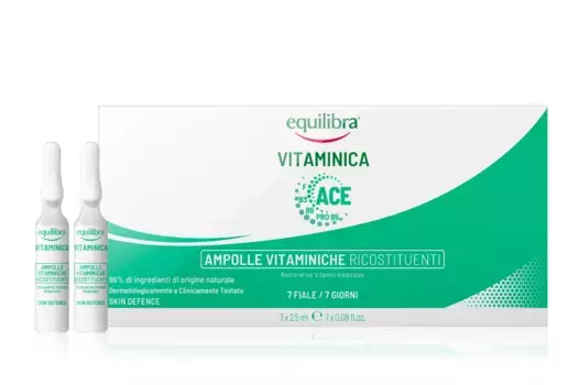 Equilibra Face Витаминно-восполняющие ампулы 7x2,5 мл Здоровье кожи лица