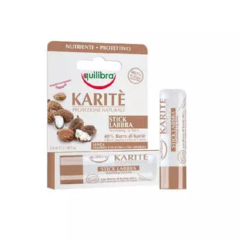 Equilibra Karite Nourishing Lip Balm Бальзам для губ с маслом ши 5,5мл