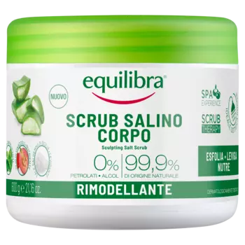 Equilibra Моделирующий солевой скраб, 600 г