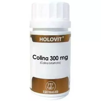 Equisalud Holovit Colina 300 Mg Colina L-Bitartrato 50 Cp