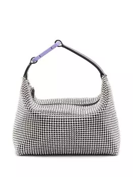 ERA сумка-тоут Moonbag с кристаллами, серебристый