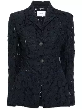 Erdem кружевной блейзер, синий