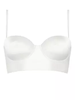 ERES бюстгальтер-бюстье Idylle с плотными чашками, белый