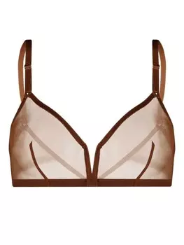 ERES бюстгальтер на тонких бретелях, коричневый