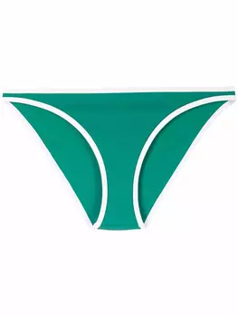 ERES двухцветные плавки бикини, зеленый