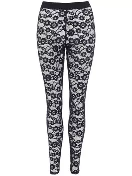 ERES кружевные колготки Fleurie, черный