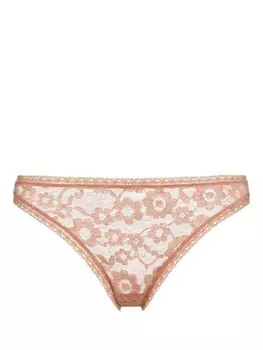 ERES кружевные трусы-брифы Savante, нейтральный цвет