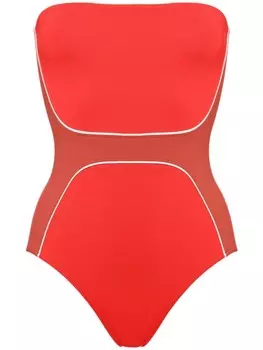 ERES купальник Championne без бретелей, красный