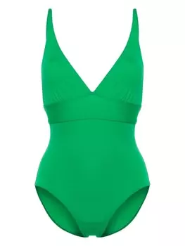 ERES купальник Larcin с V-образным вырезом, зеленый