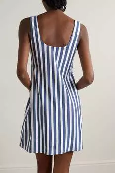 ERES накидка Samba Chicas в полоску на шнуровке, синий