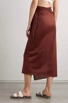 ERES парео Zephyr из хлопкового джерси, темно-коричневый