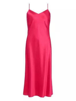 ERES платье с V-образным вырезом, красный