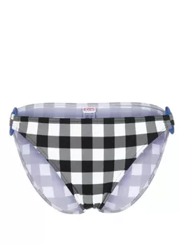 ERES плавки бикини Folie в клетку гингем, черный