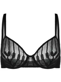 ERES полупрозрачный бюстгальтер Officielle, черный