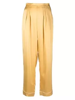 ERES шелковые пижамные брюки, желтый
