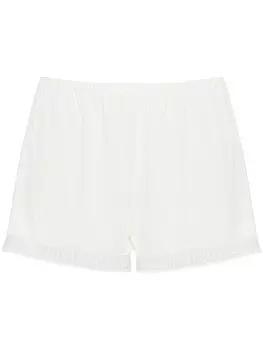 ERES шорты Sylvie с кружевом, белый