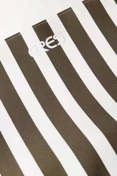 ERES тканый клатч Pocket Samba в полоску, зеленый