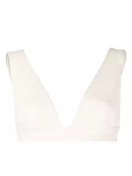 ERES топ бикини Chrome с треугольными чашками, нейтральный цвет