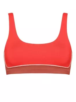 ERES топ бикини Finale с U-образным вырезом, красный