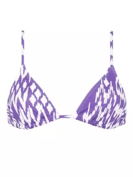 ERES топ бикини Sun с треугольными чашками, фиолетовый