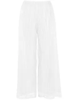 ERES топ с кружевом, белый