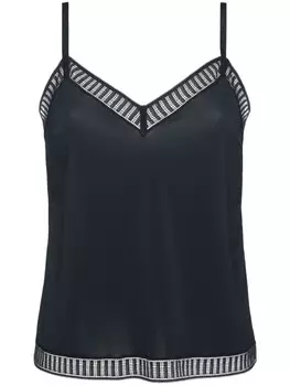 ERES топ Sandra на бретелях с V-образным вырезом, синий