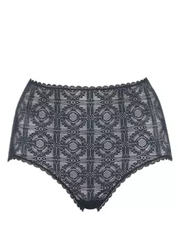 ERES трусы-брифы Ganse с завышенной талией, черный