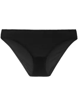 ERES трусы-брифы Ruban с цветочным кружевом, черный