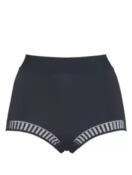 ERES трусы-брифы Solange Graphic с завышенной талией, синий