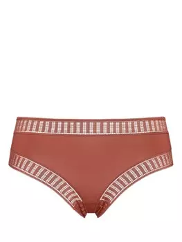 ERES трусы-танга Gabby Graphic, коричневый
