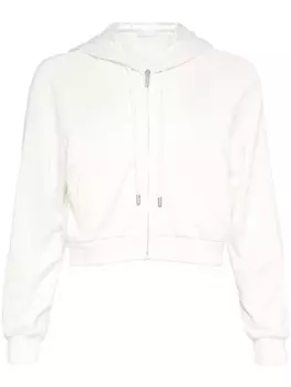 ERES укороченная толстовка с капюшоном, белый