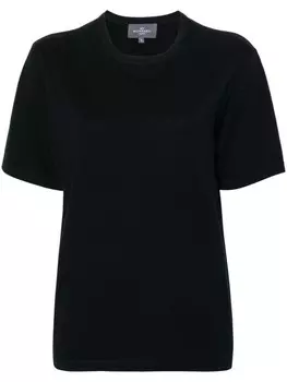 Eric Bompard футболка тонкой вязки, черный