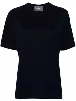 Eric Bompard футболка тонкой вязки, синий