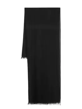 Eric Bompard шарф Voile, черный